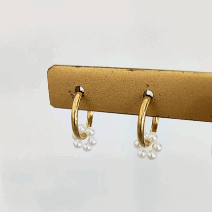 Arracadas de perlitas